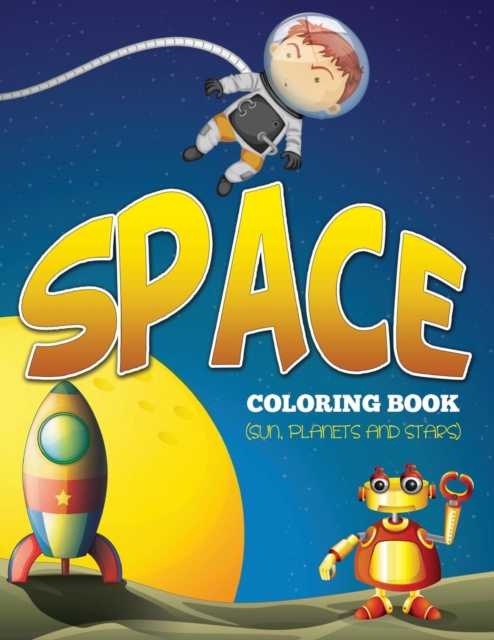 Space Coloring Book (Sun, Planets and Stars)