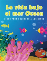 vida bajo el mar Ocean Libro para colorear a los niños