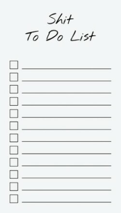 To Do List Notepad