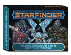 Starfinder Alien Archive 1 & 2 Battle Cards