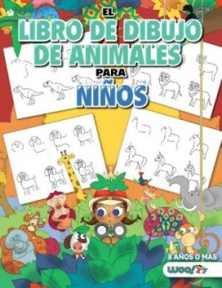  Libro de Dibujo de Animales Para Niños