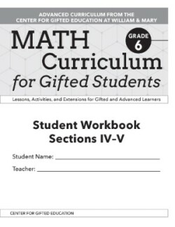 Math Curriculum for Gifted Students