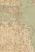 Rhode Island Vintage Map Field Journal, 50 pages/25 sheets, 4x6