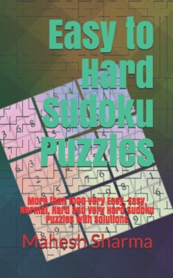 Easy to Hard Sudoku Puzzles