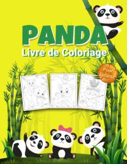 Panda Livre de Coloriage pour Enfants