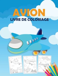 Avion Livre de Coloriage