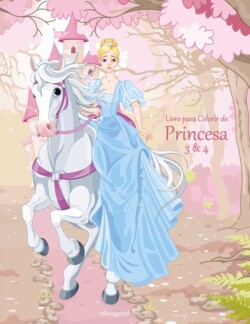 Livro para Colorir de Princesa 3 & 4