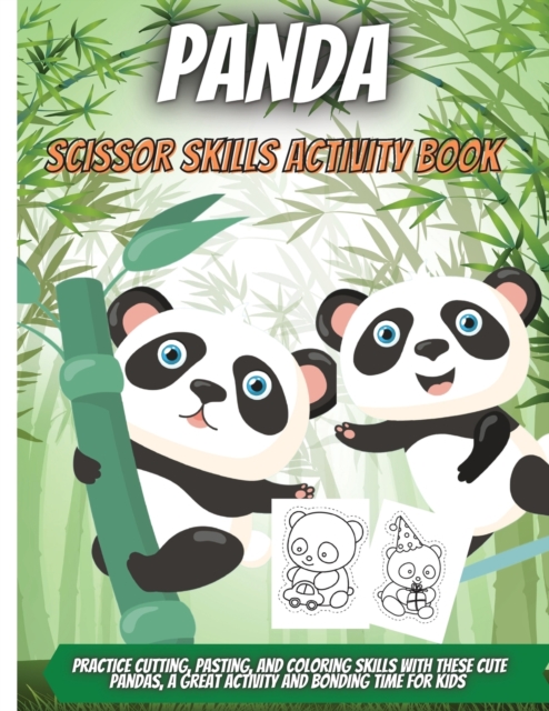 Panda Scissor Skills Activity Book