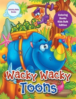 Wacky Wacky Toons Coloring Books Kids Bulk Edition