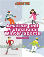 Amateur and Professional Winter Sports Coloring Book