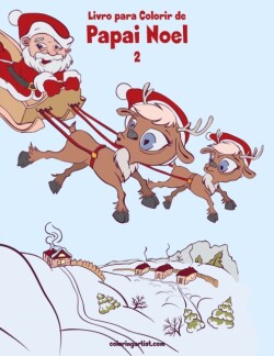 Livro para Colorir de Papai Noel 2