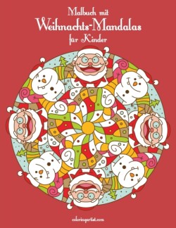 Malbuch mit Weihnachts-Mandalas für Kinder