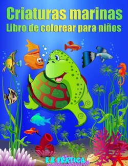 Criaturas marinas libro de colorear para ni�os