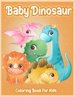 Baby Dinosaur Coloring Book