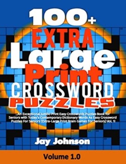 100+ Extra Large Print CROSSWORD Puzzles