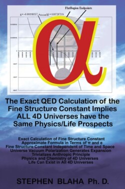 Exact QED Calculation of the Fine Structure Constant Implies ALL 4D Universes have the Same Physics/Life Prospects