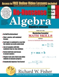 No-Nonsense Algebra, Bilingual Edition (English - Spanish) Master Algebra the Easy Way