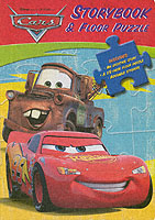 Cars Storybook and Floor Puzzle