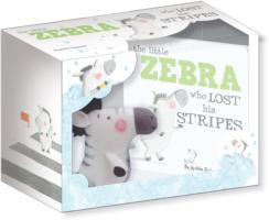 Little Zebra Who Lost His Stripes Book & Plush