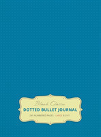 Large 8.5 x 11 Dotted Bullet Journal (Blue #9) Hardcover - 245 Numbered Pages