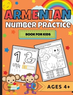 Armenian Number Practice Book For Kids