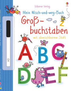 Mein Wisch-und-weg-Buch, Großbuchstaben