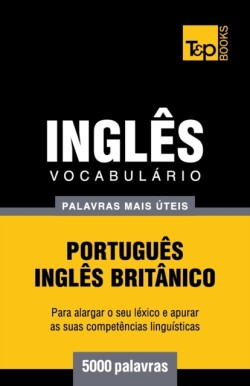 Vocabul�rio Portugu�s-Ingl�s brit�nico - 5000 palavras mais �teis