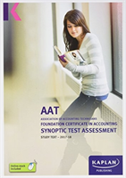 Foundation Certificate in Accounting Synoptic Test Assessment - Study Text