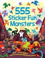 555 Sticker Fun - Monsters Activity Book