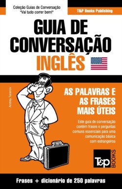 Guia de Conversação Português-Inglês e mini dicionário 250 palavras