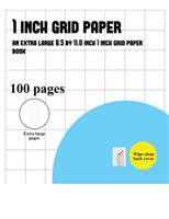 1 Inch Grid Paper Book