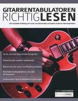 Gitarrentabulatoren Richtiglesen