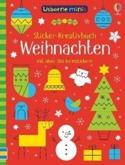 Usborne Minis - Sticker-Kreativbuch: Weihnachten