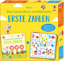 Mein buntes Memo und Bilderlotto: Erste Zahlen