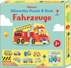 Allererstes Puzzle & Buch: Fahrzeuge