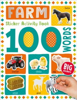 100 Farm Words Sticker Activity