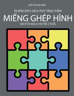 Sach to mau cho tr&#7867; 2 tu&#7893;i. (Mi&#7871;ng ghep hinh)