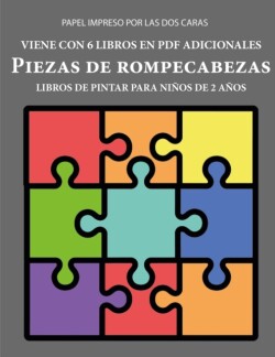 Libros de pintar para ninos de 2 anos (Piezas de rompecabezas)