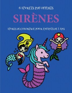 Livres de coloriage pour enfants de 2 ans (Sirenes)