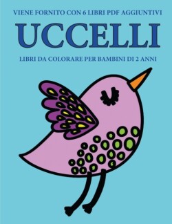 Libri da colorare per bambini di 2 anni (Uccelli)