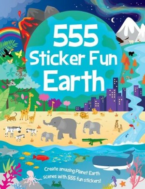 555 Sticker Fun - Earth Activity Book
