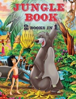 Jungle Book - 2 Books in 1 - Coloring Book