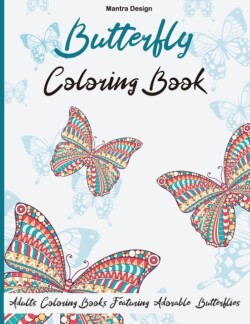 Butterfly Coloring Book for Adults