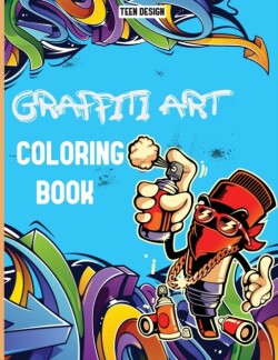 Graffiti Art Coloring Book Pages