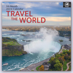 Travel the World - Weltreise 2024 - 16-Monatskalender