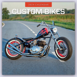 Custom Bikes 2024 Square Wall Calendar