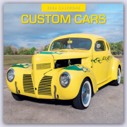 Custom Cars 2024 Square Wall Calendar