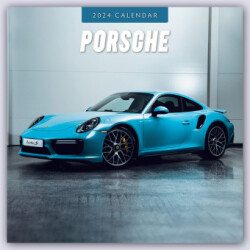 Porsche 2024 Square Wall Calendar