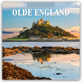 Olde England 2025 Square Wall Calendar