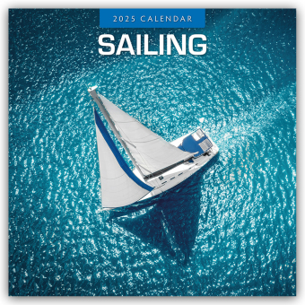 Sailing 2025 Square Wall Calendar